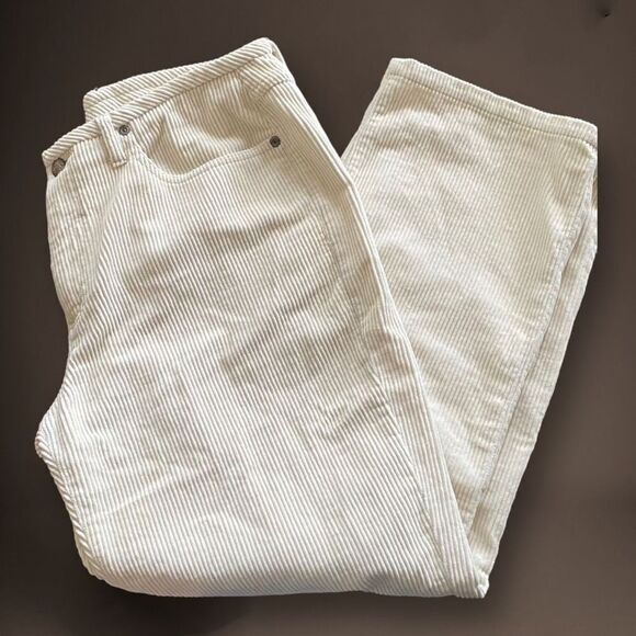 Vintage Sigrid Olsen Cream Corduroy Pants - Picture 2 of 4